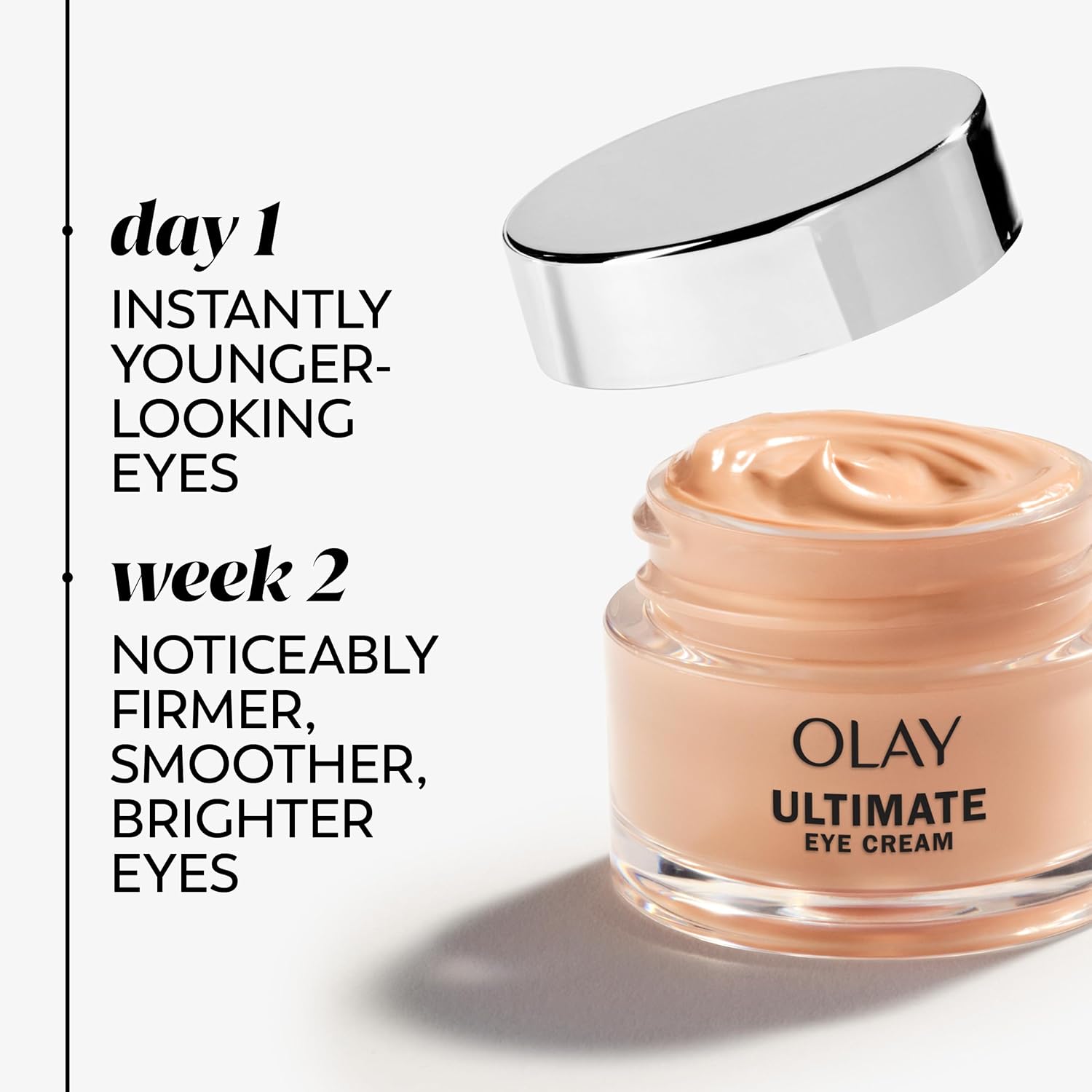 Olay Eyes Ultimate Eye Cream for Dark Circles, Wrinkles and Puffiness, 13 ml (0.4 fl. oz.) - Image 4
