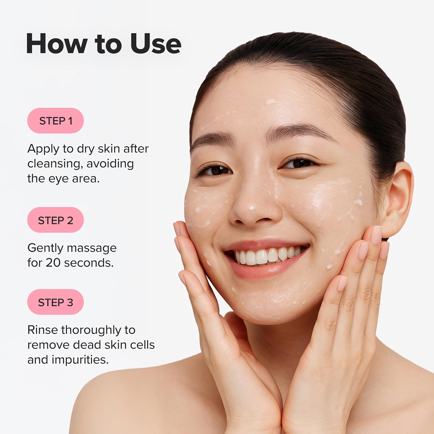 Beauty of Joseon Apricot Blossom Peeling Gel Soft Exfoliating Face and Body Scrub Dead Skin Cells Remover for All Skin Types, Korean Skincare for Men Women, 100ml, 3.38 fl.oz - Image 7
